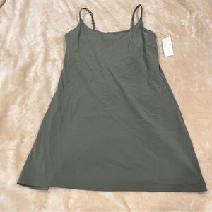 NWT Abercrombie and Fitch Olive Green Athletic Dress Size Medium Tall